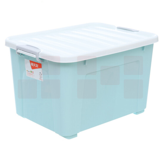 禧天龙 X-6155 大号收纳箱 75L 蓝色 货号：JC