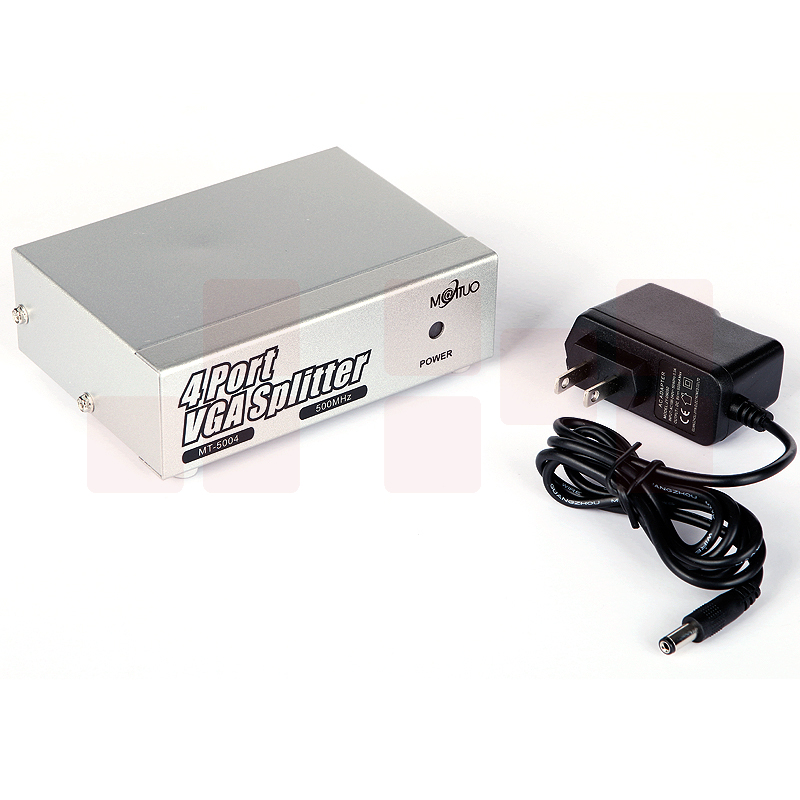 迈拓维矩 MT-5004 高清四口 VGA分配器  500MHZ