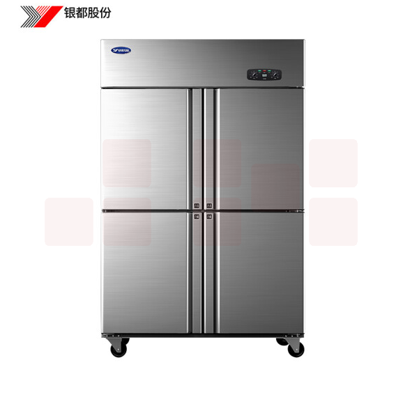 银都  BBL0541S 四开门冰柜  全冷冻   847L  货号：WY