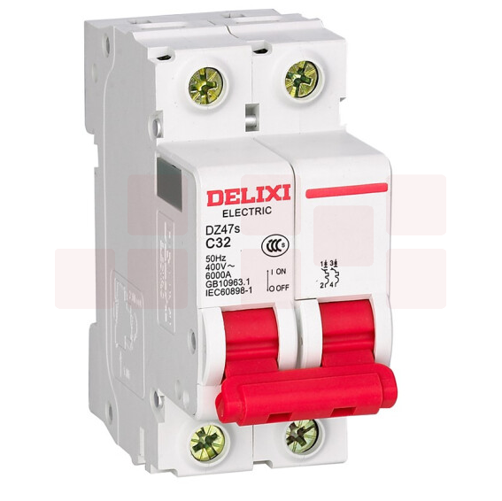 德力西 小型断路器 DZ47s D型 2P 40A
