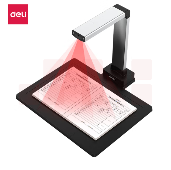 得力15152 高拍仪 书籍文件高拍仪【1200万像素 A4幅面】硬底座