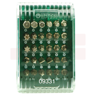 世达（SATA）30件套6.3系列手动旋具头组套货号09331