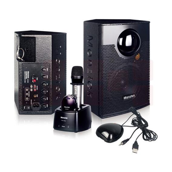 迈致 Manztek IR-S91 红外无线扩声一体机 （包括主箱、副箱、话筒、USB充电器、充电线）