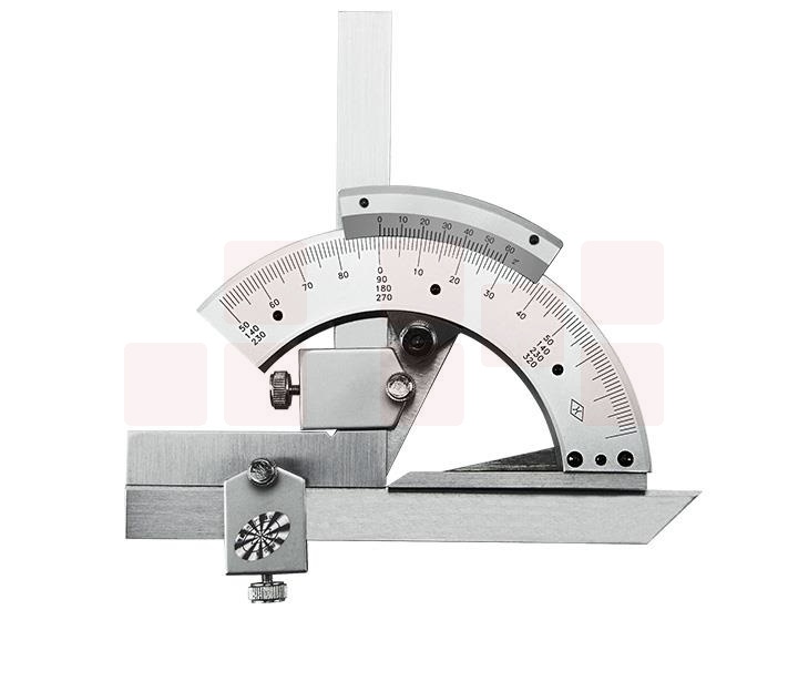 320度角度尺 角尺360组合测量仪0-180多用多功能高精度量角器