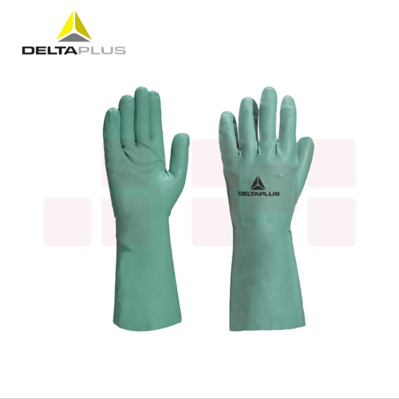 代尔塔 201802 中型丁腈手套 防化 防油 食品级