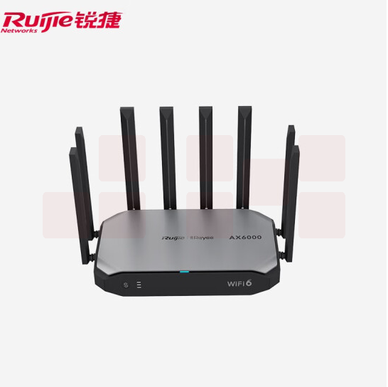 锐捷 RG-EG205GW 2.5G桌面型5口千兆网关路由器 WIFI6企业级千兆无线路由器 双频6000M