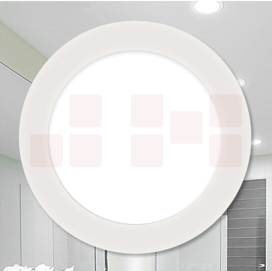 佛山  LED平板灯 FBS-18W-圆形-暗装-暖白 开孔尺寸：205mm