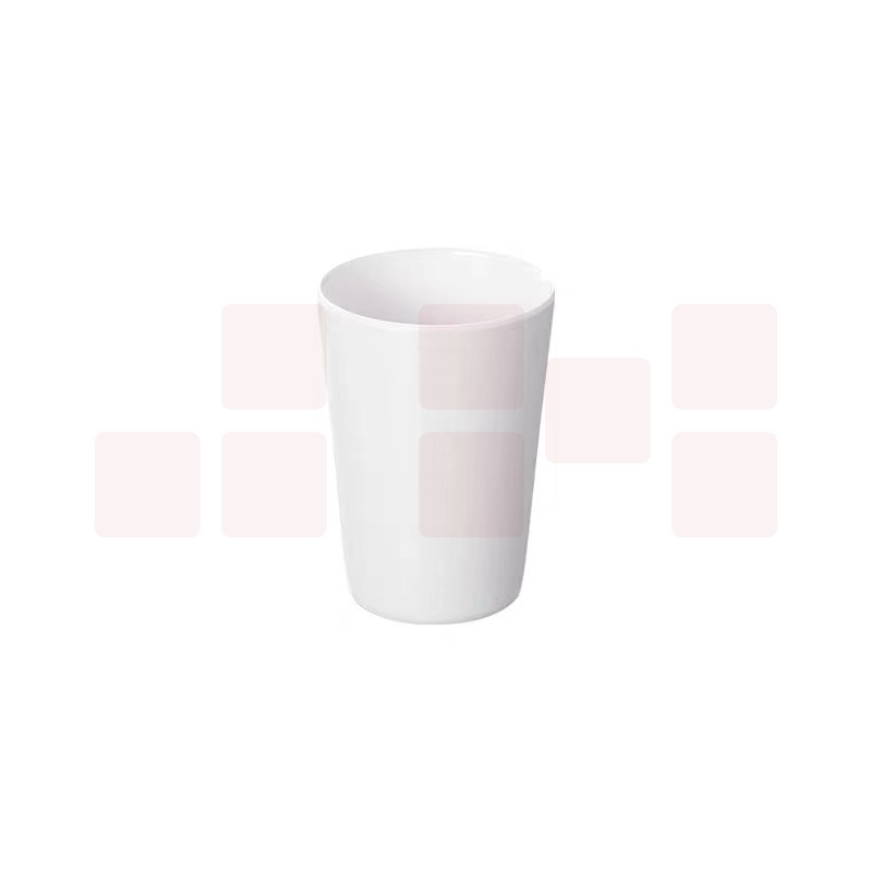 白色密胺餐具水杯 尺寸：7.5*9cm 容量200ml