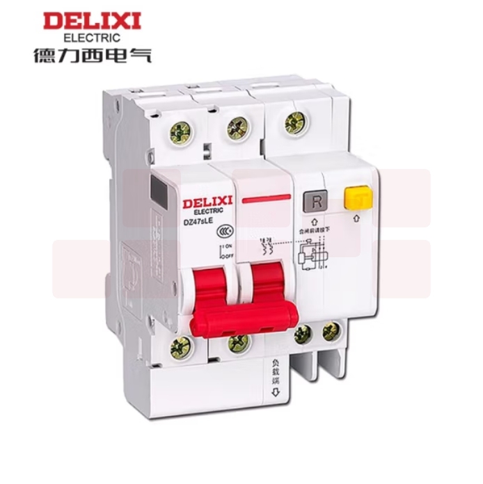德力西 DZ47SLE-2P C型 50A (拼装) 漏电保护断路器