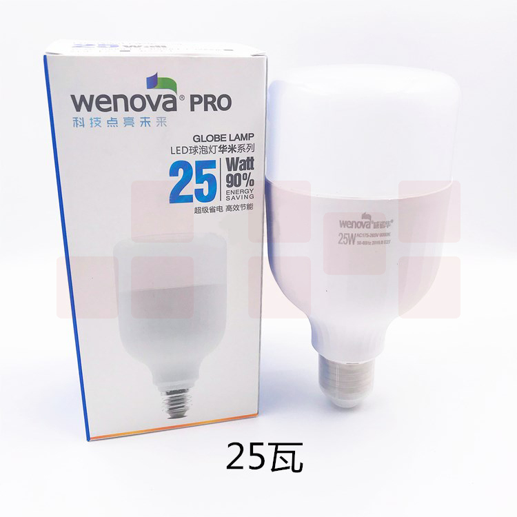 威诺华 25W/E27/白光 华米LED柱泡