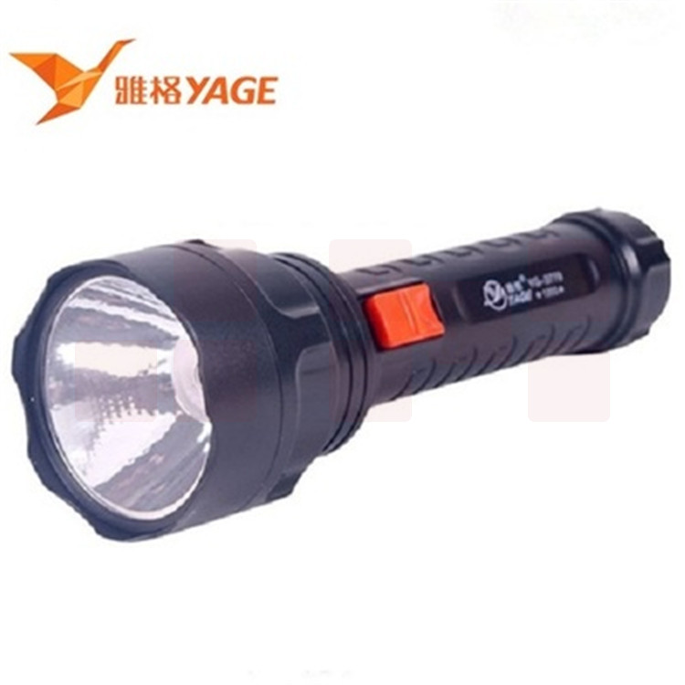 雅格 YG-3779  led强光手电筒充电式手提灯