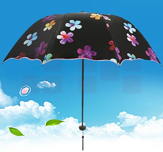 【京东超市】天堂伞 特大加固三折全钢晴雨伞3309E格016兰格-京东