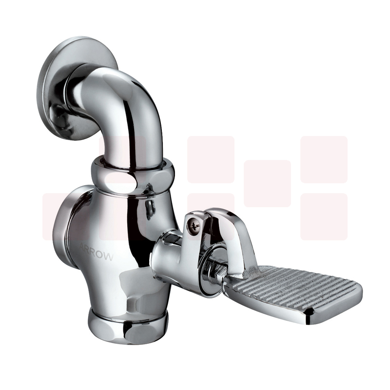 箭牌（ARROW）卫浴蹲便器冲洗阀  A87873C  延时大便阀G1脚踏延时阀蹲厕冲洗阀