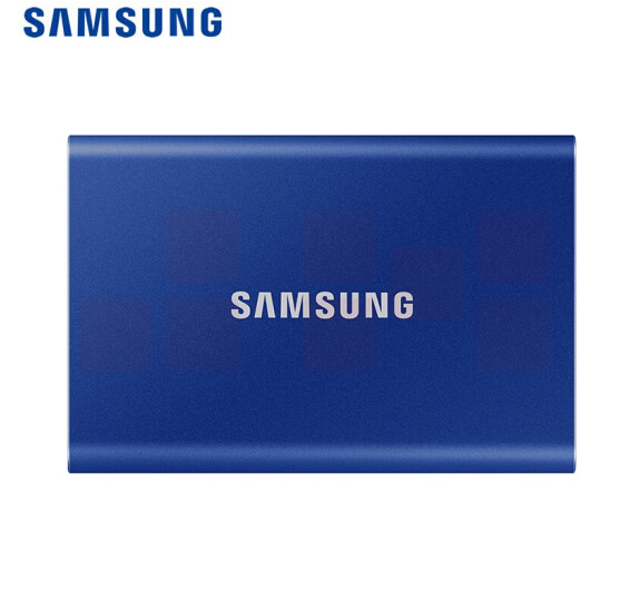 三星1TB Type-c USB 3.2 移动固态硬盘（PSSD） T7 蓝色 NVMe