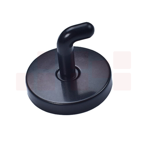 公共卫生间隔断挂钩 五金塑料配件黑色尼龙挂钩 衣帽钩  货号：NK