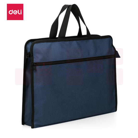 得力  公文包 职业文件袋事务包 63753