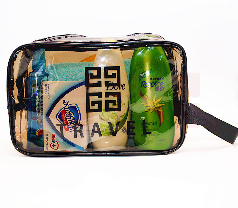 洗漱套装 含 牙膏、牙刷、牙杯、肥皂、洗发露、毛巾、沐浴液  货号：TXH