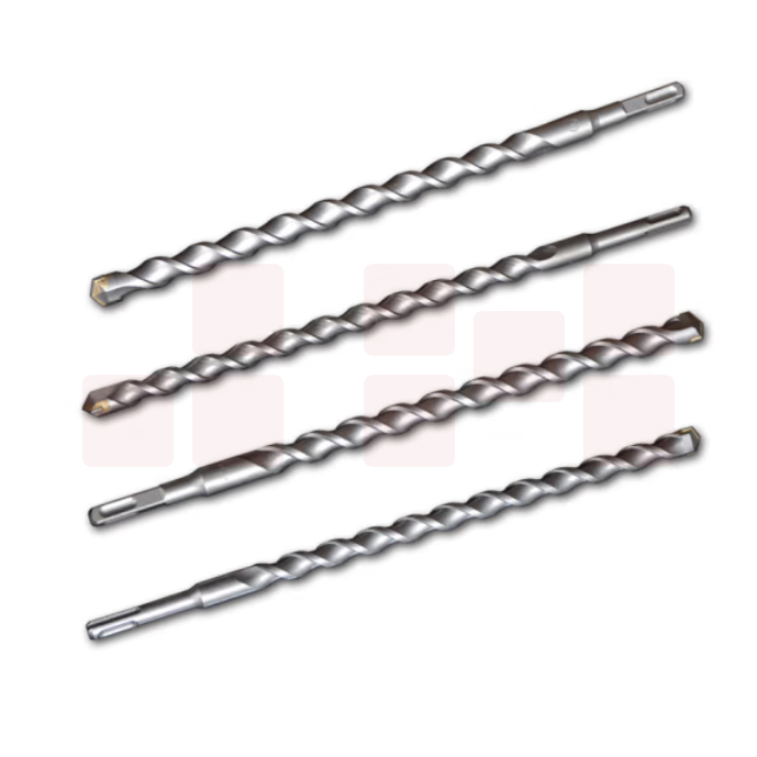 大地 25x350 方四坑电锤钻头/方柄四坑合金钻头