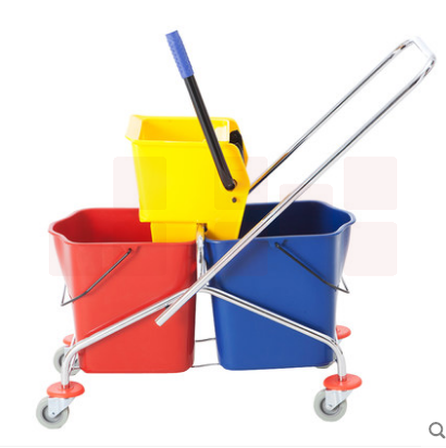 白云（BAIYUN）AF08071双桶榨水车酒店挤水车墩布拖把桶大号拖把挤水桶家用