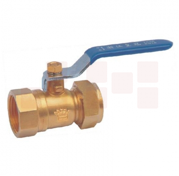  皇冠（CROWN)中型铝塑管铜球阀内牙 1620xDN20F