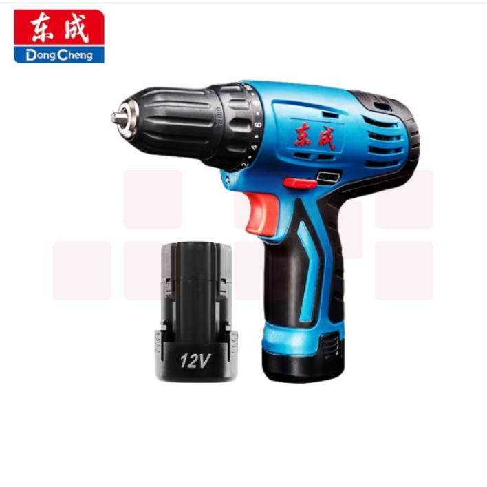 东成12V 充电式手电钻 双电池 充电钻起子机  DCJZ09-10(E)
