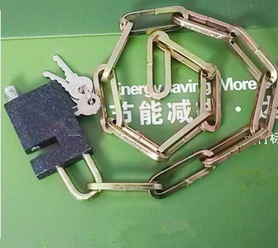 巨联 链锁  60cm   链子锁    链条锁