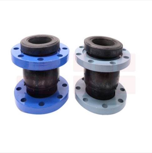 橡胶软连接 DN100 KXT法兰橡胶软接头 橡胶减震接头 法兰橡胶接头