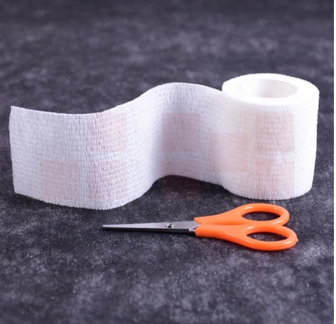 白贴布弹性自粘绷带弹力贴布15cm*4.5m  12卷/箱 单卷价格