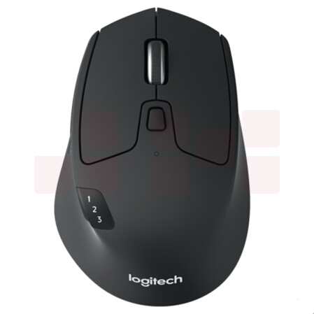 罗技M720蓝牙优联双模无线鼠标  笔记本一体机台式机多设备切换鼠标