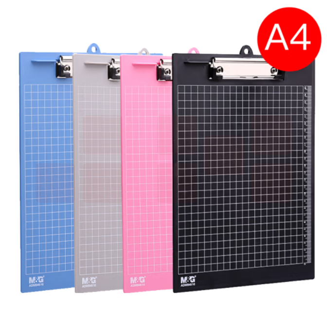 晨光A4记事板竖式塑料ADM94510透明