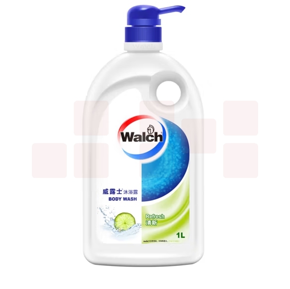 威露士健康清新青柠沐浴露 1000ml