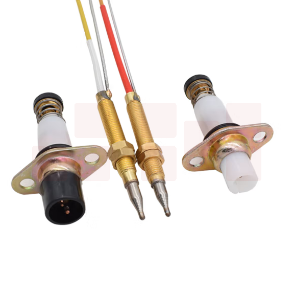 铜针热电偶感应针探头 单针热电偶一套  货号：NK