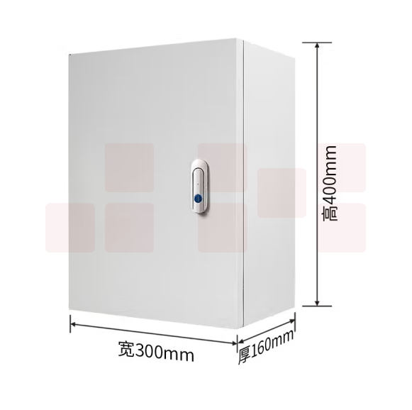 家用明装控制箱 明装配电箱 300*400*160mm 含按钮 货号：JC