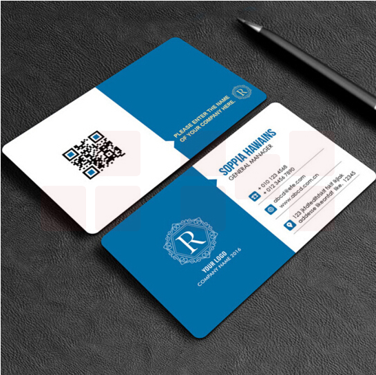 卡片  300g铜版纸 85.5x54mm(银行卡大小)  100张/盒