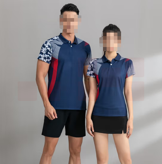 羽毛球服夏季吸汗透气男女款运动套装  1267#  货号：WY