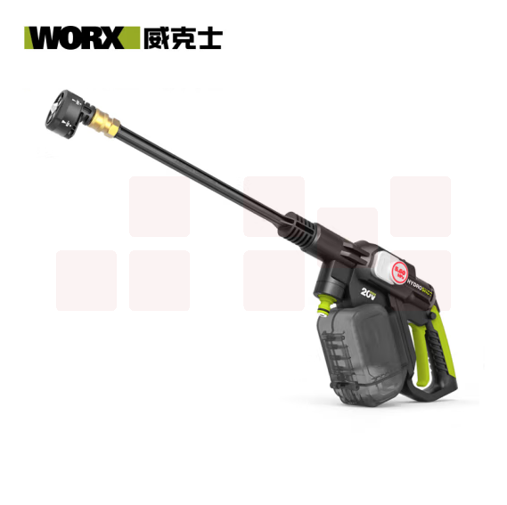 威克士  20V无刷锂电清洗机WU633（5.0单电）洗车高压水枪  货号：LJ