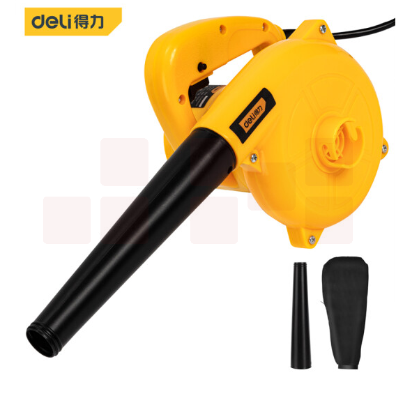 得力（deli）600W可调速鼓风机工业级吹尘机汽车清灰沙发吸尘机吹吸两用  DL661600