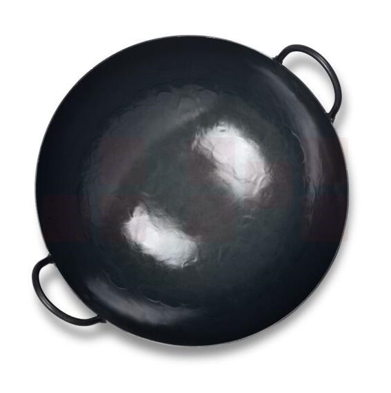 锻打双耳铁锅 50cm  货号：JC