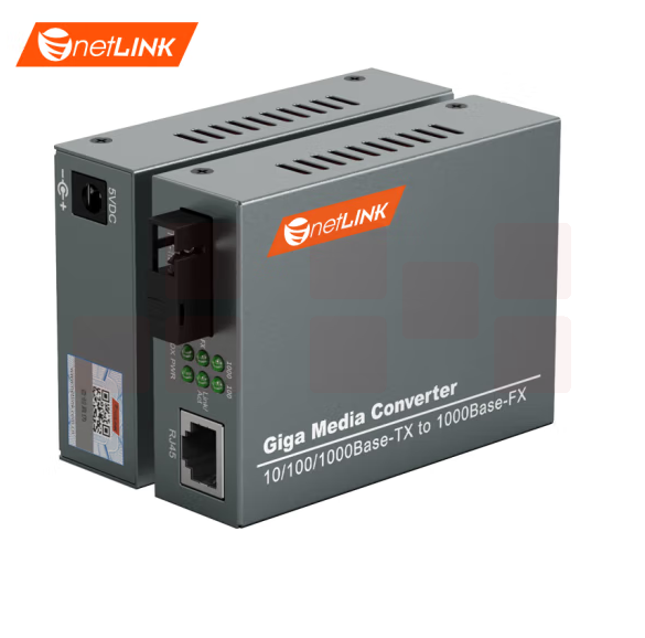 netLINK HTB-GS-03/3AB 千兆单模单纤光纤收发器 光电转换器 3公里   货号：JC