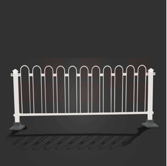 公路U型围栏 栏杆 马路人行道防撞隔离栏  高1.2 宽3米材质：钢筋/实心 不含底座  货号：LJ