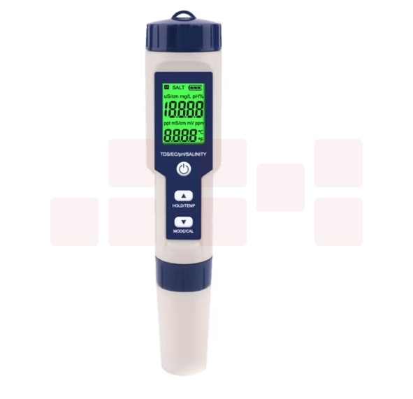 高精度五合一水质检测仪  水质检测笔  货号：LJ