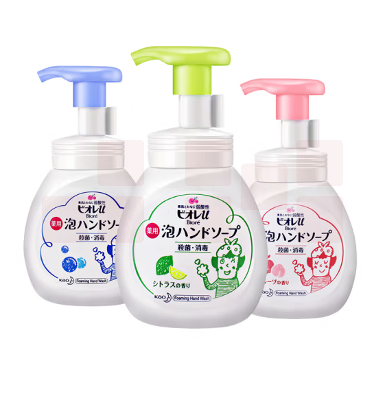 花王 儿童洗手液 240ml  颜色随机  货号：JC