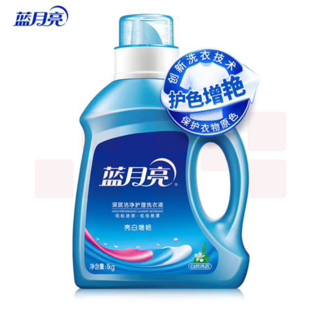 蓝月亮 亮白增艳洗衣液（自然清香）1kg瓶