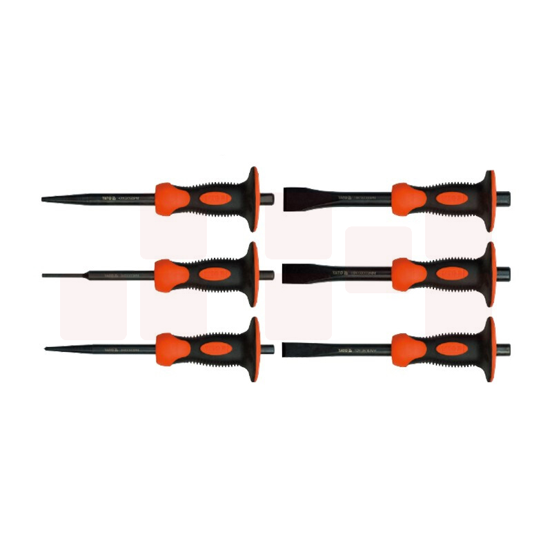 易尔拓 双色柄冲凿组套 YT-4710