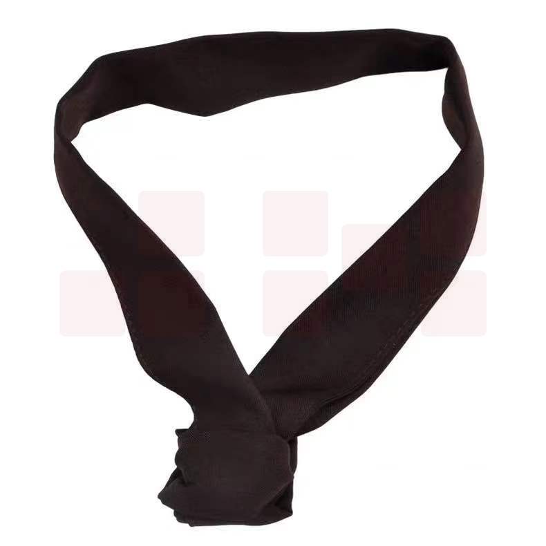 厨师汗巾领结 纯色三角巾长短领巾