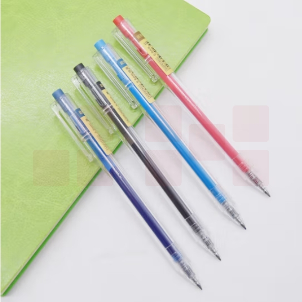 晨光优品中性笔0.5mm按动中性笔签字笔12支装AGP87902 备注颜色（默认黑色）