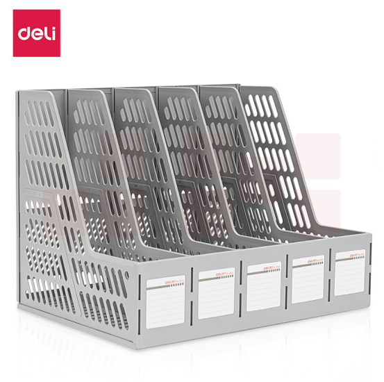 得力 9835 五联文件框 350*250*260 （单位：只） 灰白