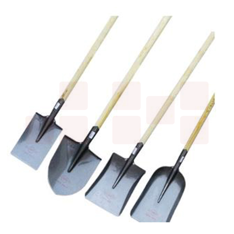 铁锨 军印全钢加厚大铁锹锰钢尖方平头 农用挖土种花钢锹户外铲子