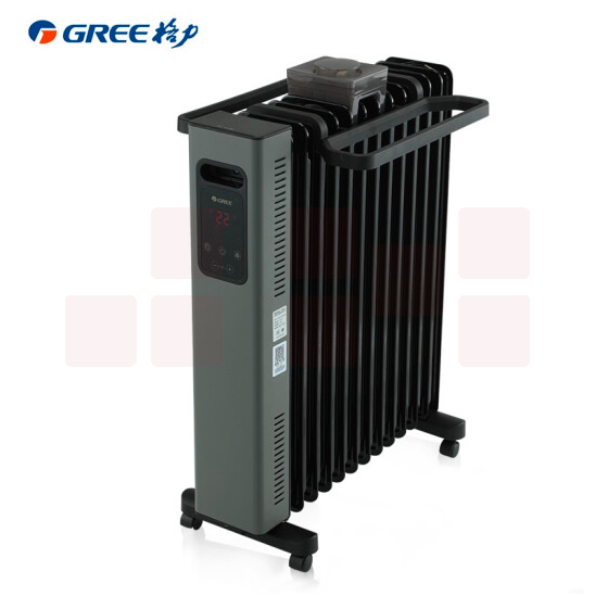 格力 NDY22-X6022B 智能WIFI控制2200W 取暖器家用13片电暖器电暖气