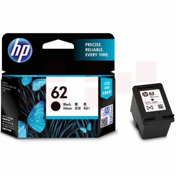 惠普（HP）C2P04AA   62 原装黑色墨盒 适用于HP OfficeJet 200 移动打印机  约200页